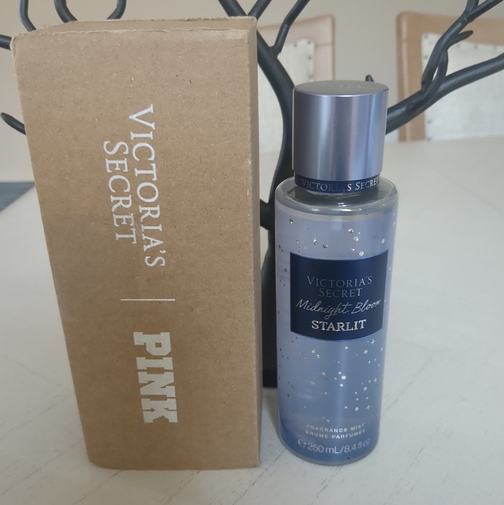 New Victoria Secret Fragrance Mist Midnight Bloom Starlit